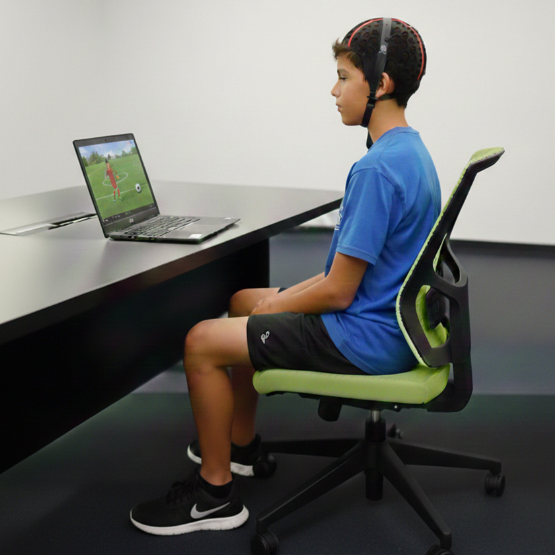 A boy does I-Brain at Sawmill.